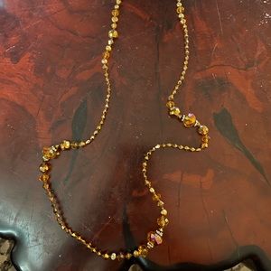 Park lane amber lights necklace